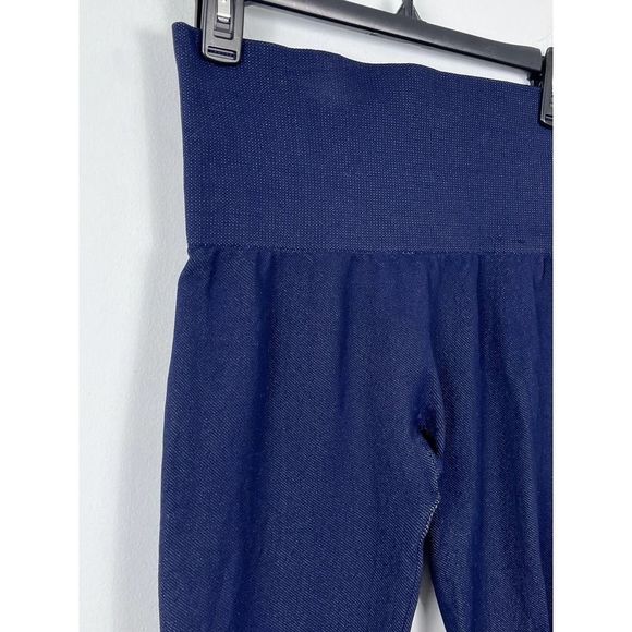 Love Your Assets by Sara Blakely Blue Spanx high rise compression legging Small - Picture 8 of 9